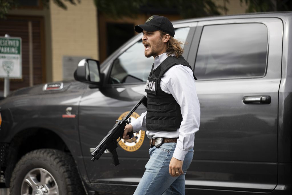 Luke Grimes in "Yellowstone"