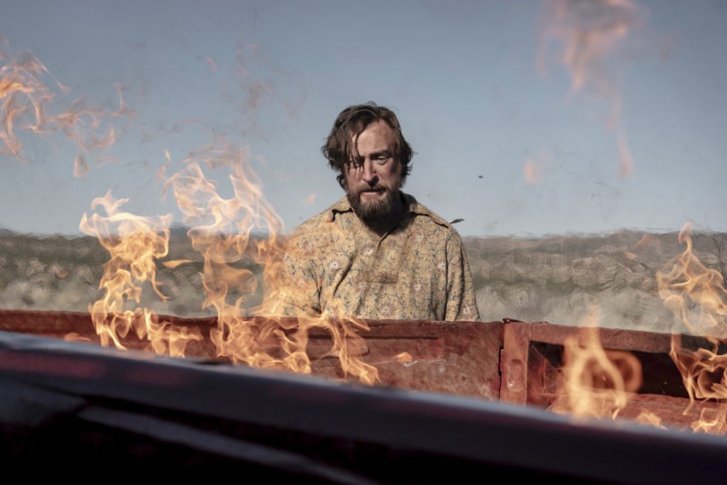 Phil Burke as Michael Halsey in "Dark Winds"