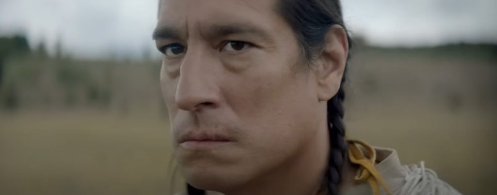 Michael Spears in "Sitting Bull"