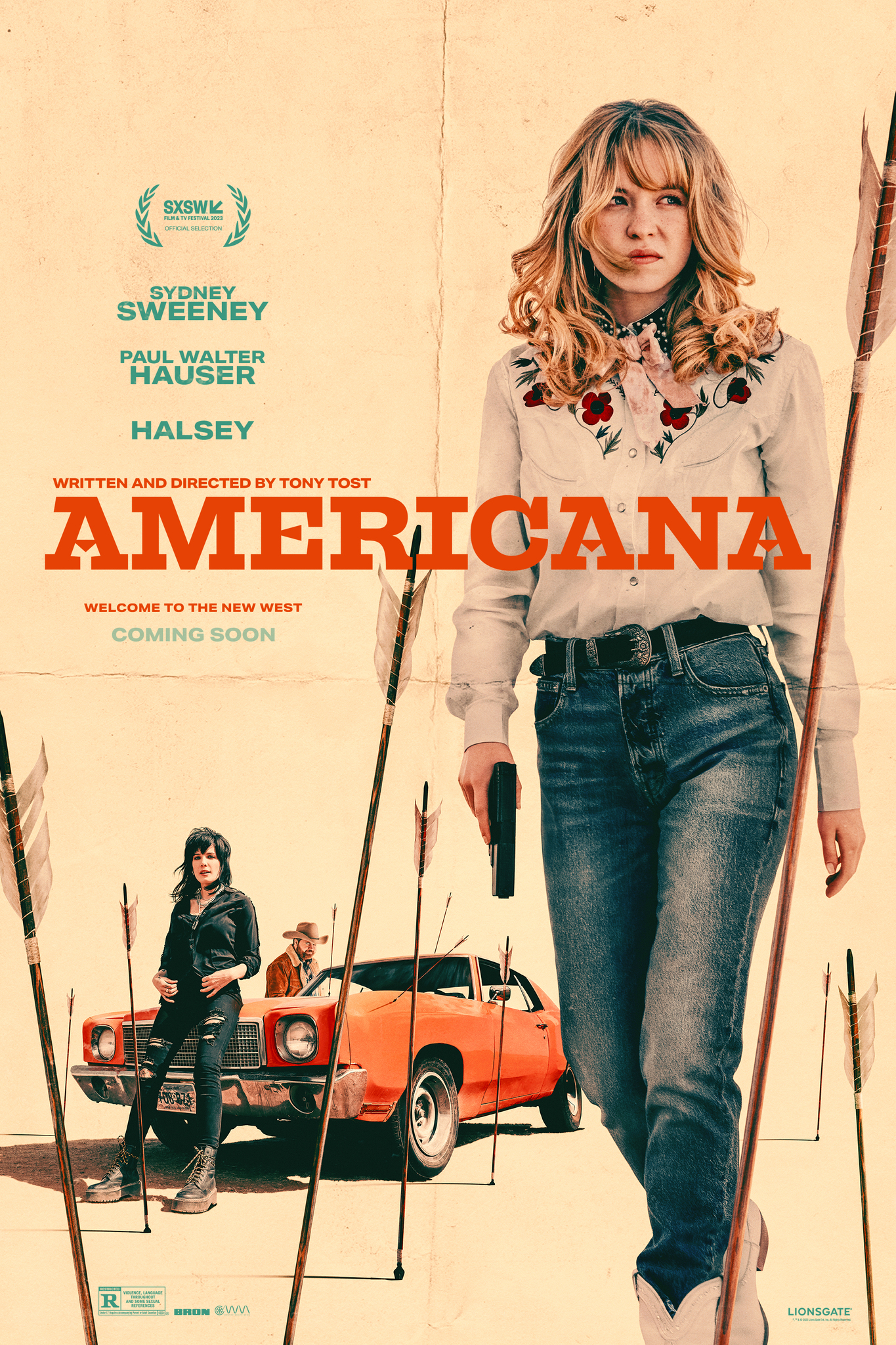 Final poster for "Americana."