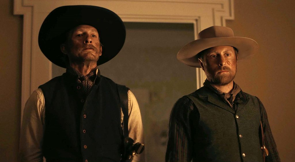 James Landry Hébert and Eric Nelsen in "Trail of Vengeance"