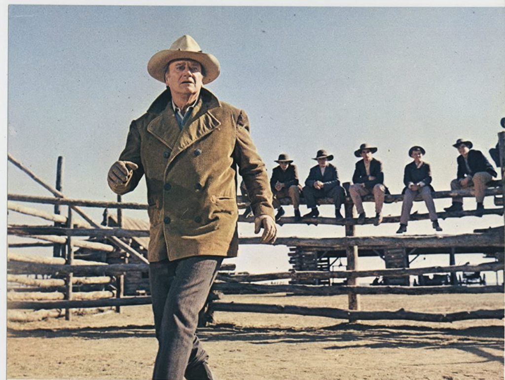 John Wayne in "The Cowboys"