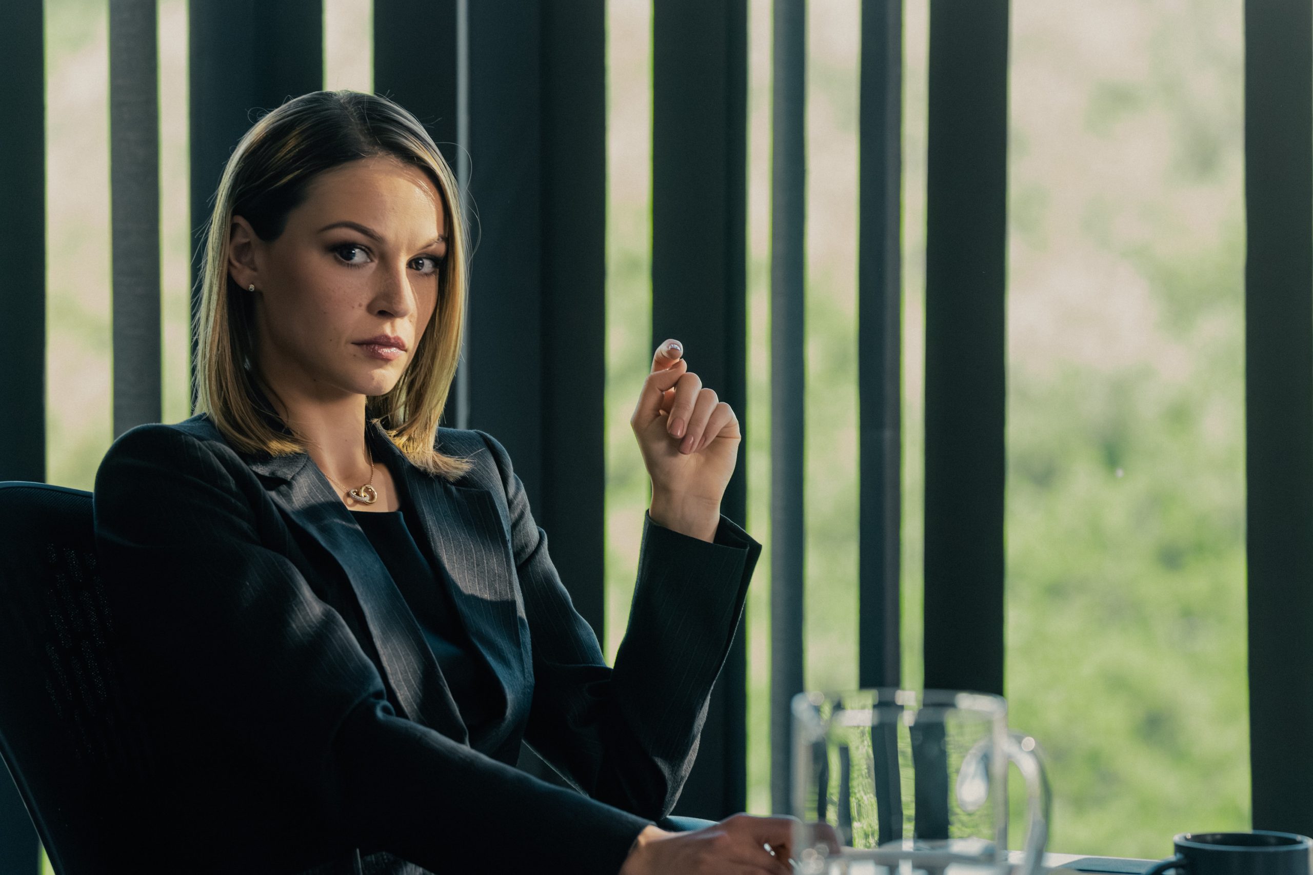 Kayla Wallace as Rebecca Savage in "Landman"
