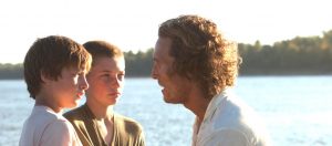 Jacob Lofland (center) made his acting debut opposite Tye Sheridan and Matthew McConaughey in "Mud"