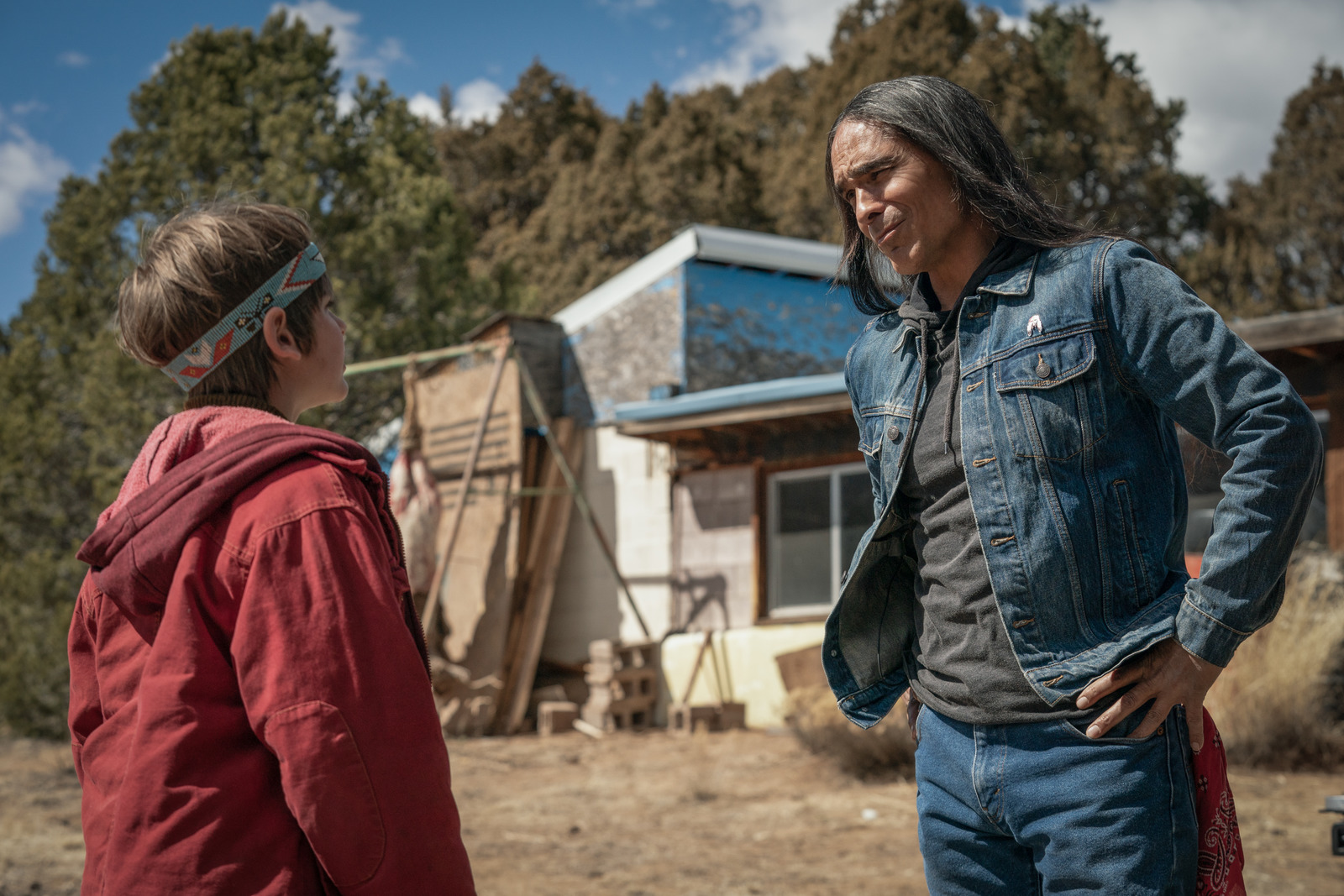 Gavin Maddox Bergman and Zahn McClarnon