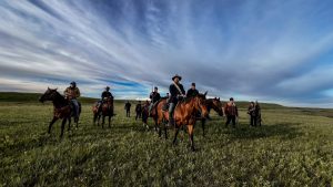 Scene from "Kevin Costner's The West"