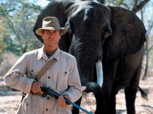 Clint Eastwood in "White Hunter, Black Heart"
