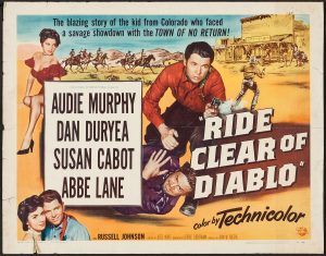 Audie Murphey in "Ride Clear of Diablo"