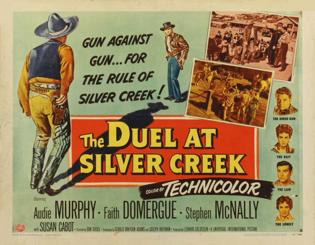 Audie Murphy in "The Duel at Silver Creek"