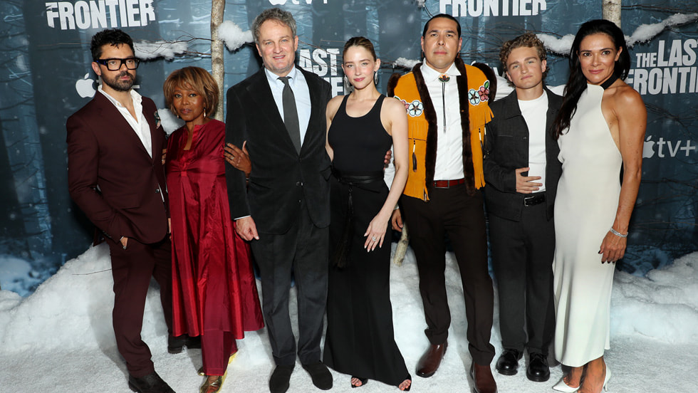 Cast of "The Last Frontier"