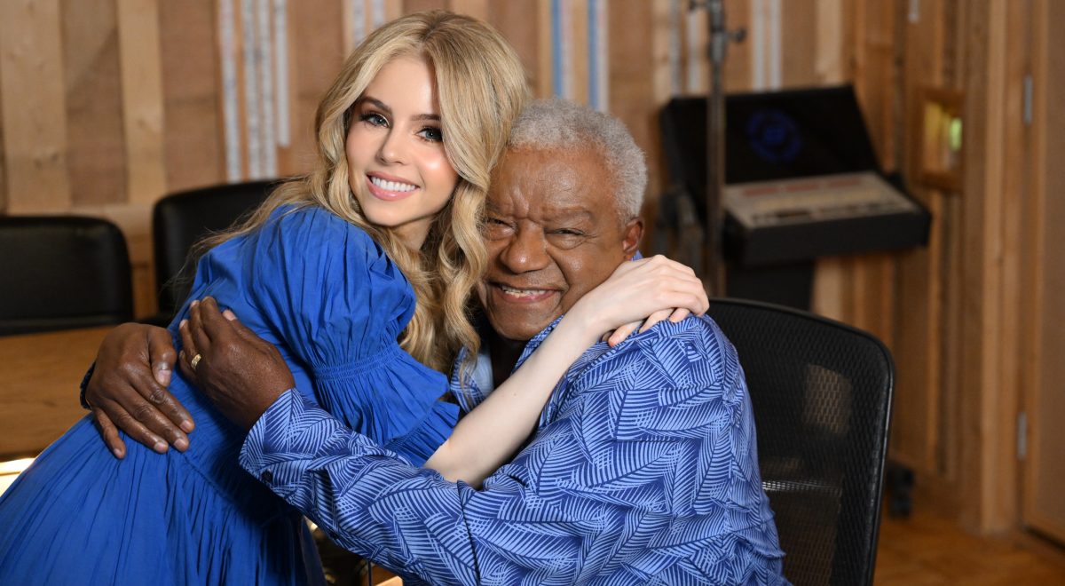 Brooke Moriber and Little Anthony