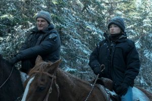 Jason Clarke and Haley Bennett in "The Last Frontier"