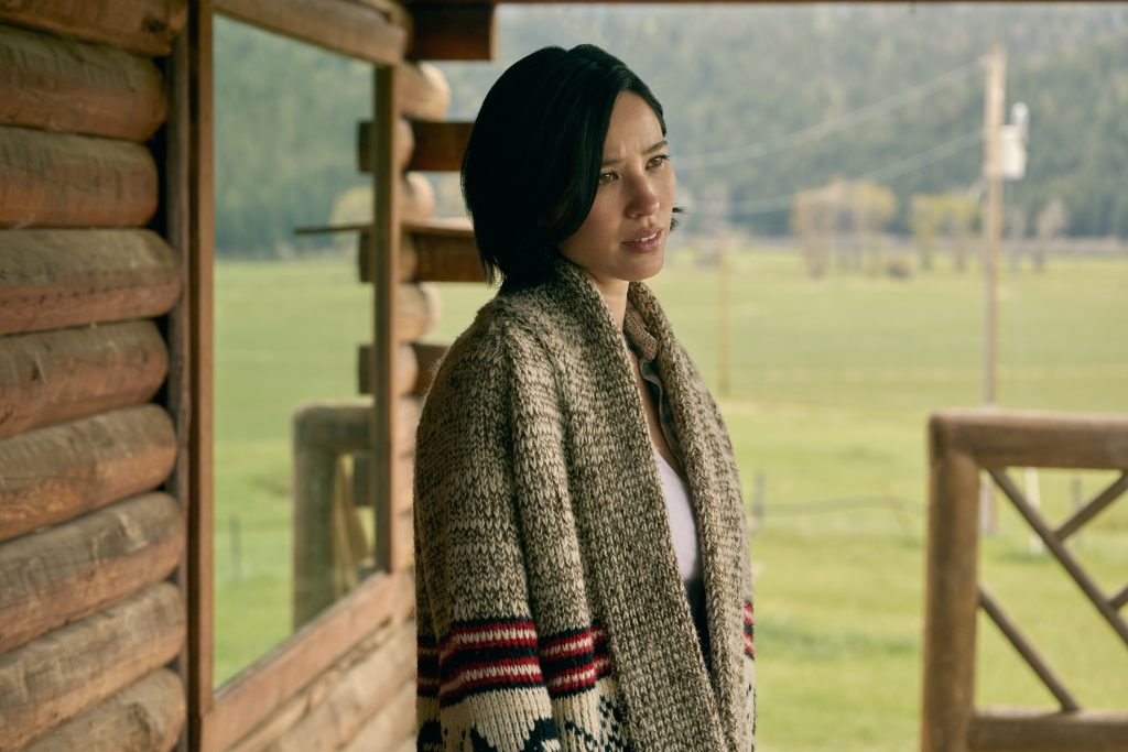 Kelsey Asbille in "Yellowstone"