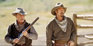 Robert Duvall and Kevin Costner in Open Range