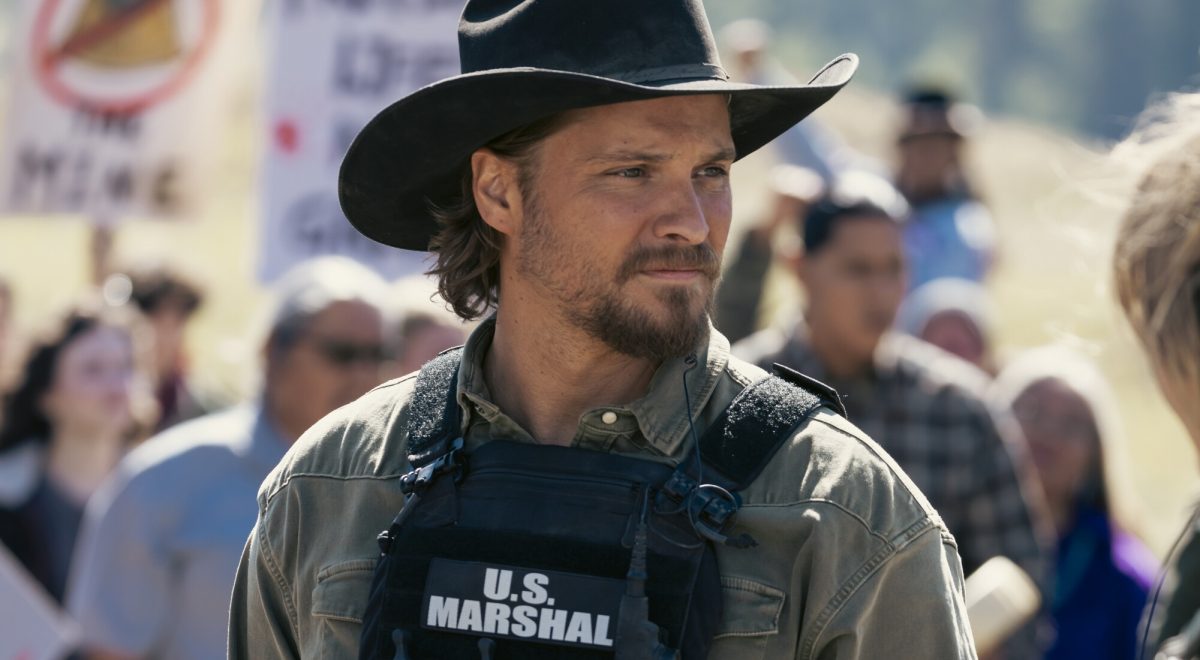 Luke Grimes in "Marshals"