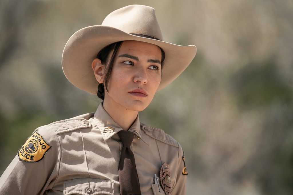 Jessica Matten in "Dark Winds"