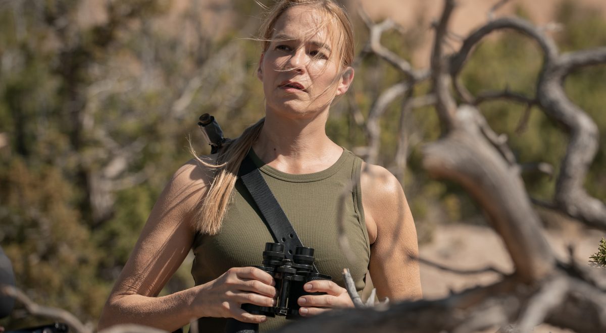 Franka Potente as Irene Vaggan in "Dark Winds"