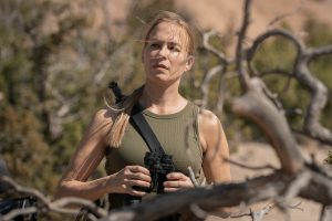 Franka Potente as Irene Vaggan in "Dark Winds"