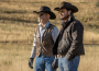 Forrie J. Smith and Cole Hauser in "Yellowstone"