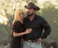 Kelly Reilly and Cole Hauser of "Dutton Ranch"