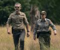 Eric Bana and Lily Santiago in "Untamed"