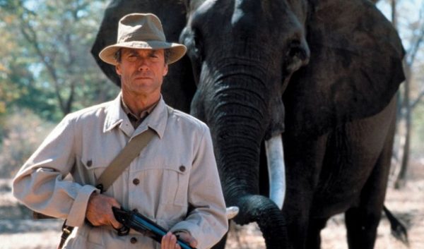 Clint Eastwood in "White Hunter, Black Heart"