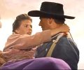 John Wayne and Natalie Wood in "The Searchers"
